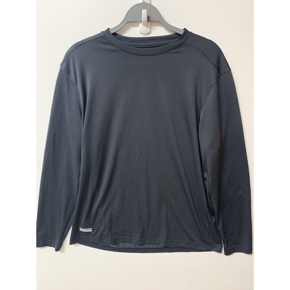Under Armour Other - Under Armour HeatGear Tactical Tech Long Sleeve T Shirt Black Men's Size Large